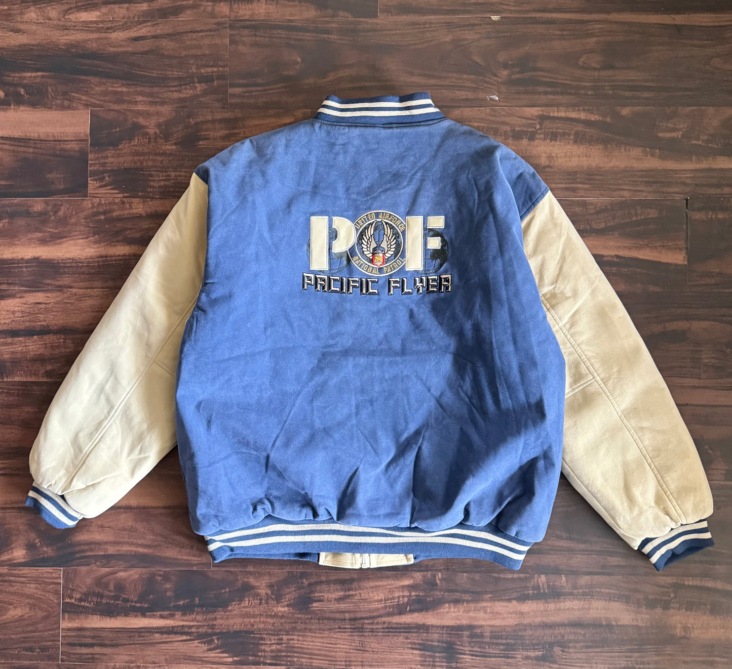 Vintage Pacific Flyer Air Force Bomber Jacket- XXL