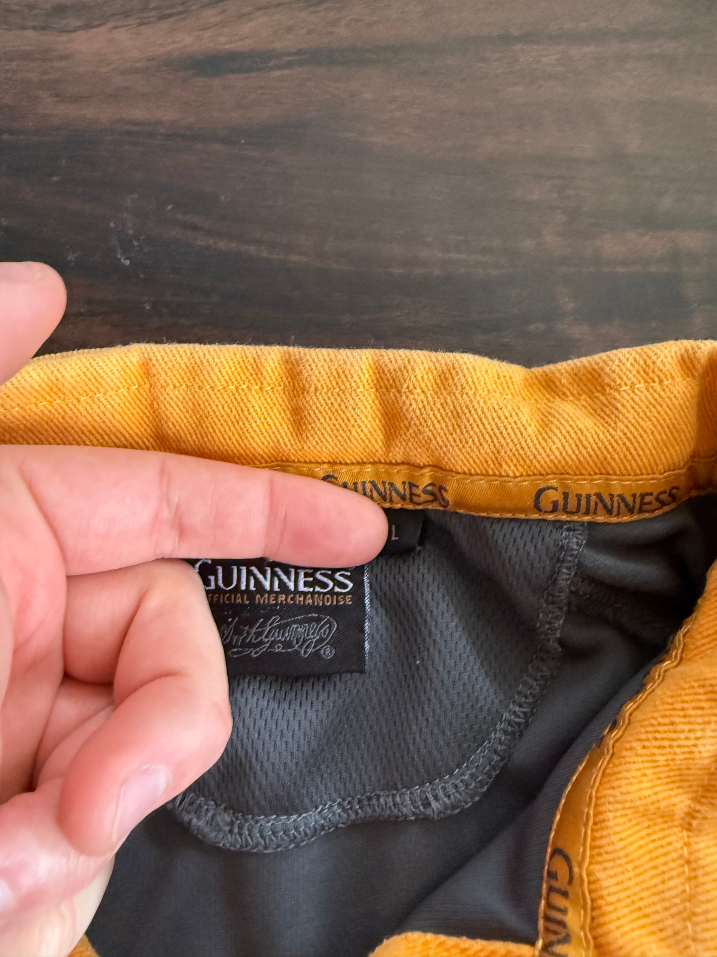 Vintage Guinness Polo Rugby Shirt- L