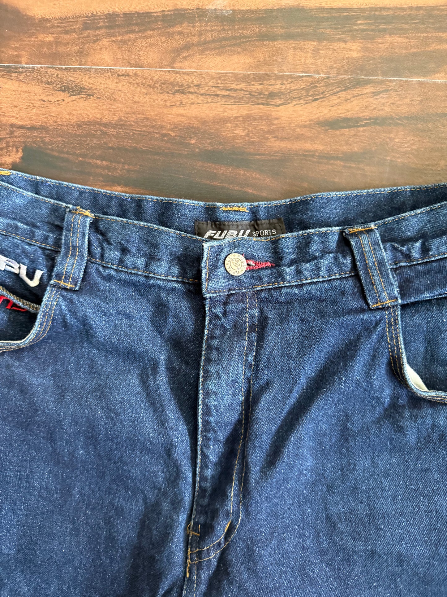 Vintage Fubu Sport Carpenter Streetwear Denim Jeans- 34x34