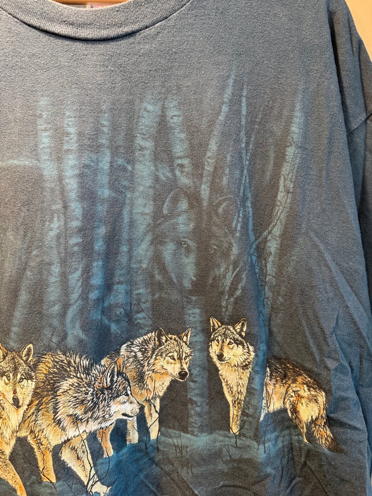 Vintage Wolf Pack Hilton Head Island Blue T-Shirt- XL