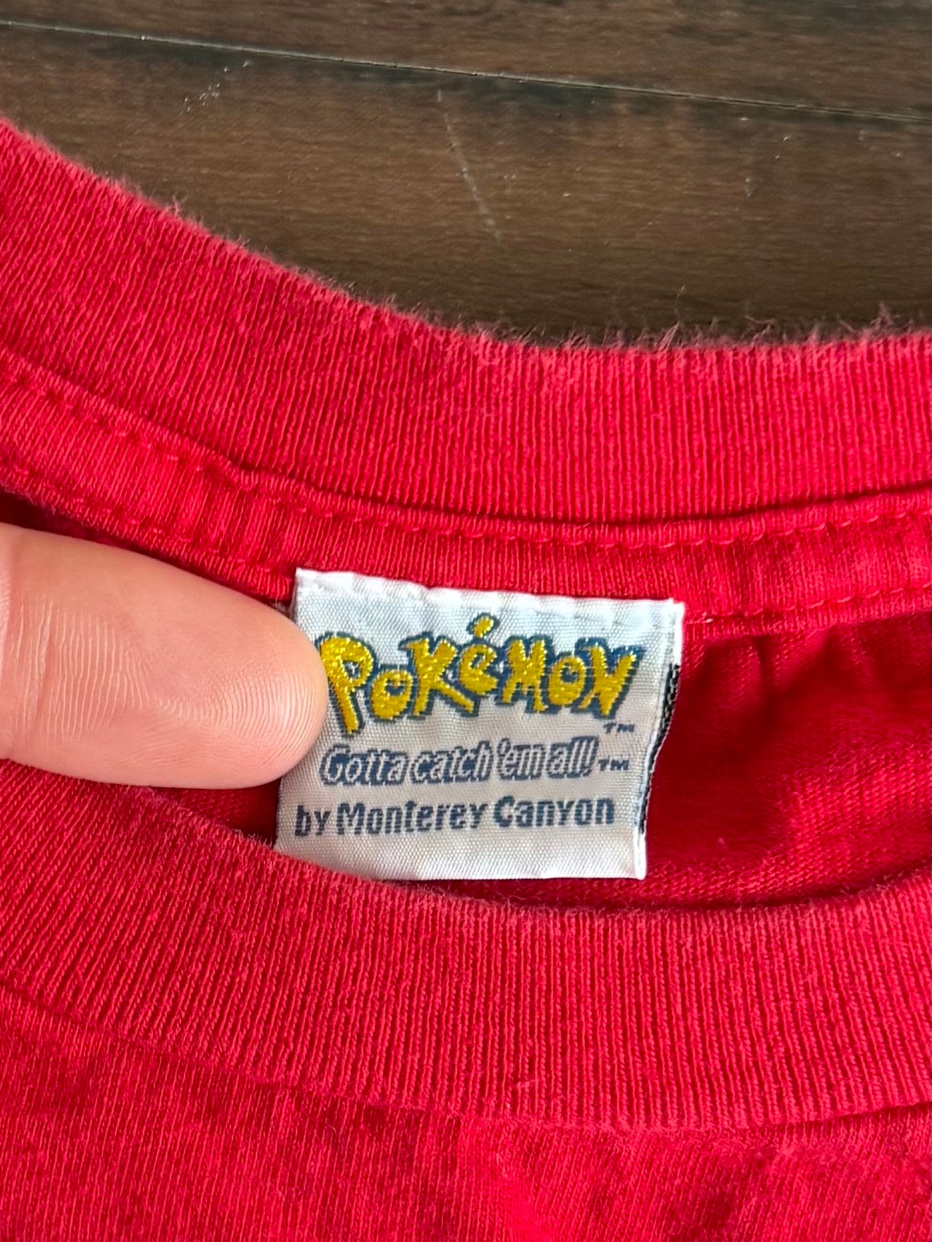 Vintage Pokémon Red Long Sleeve T-Shirt- XS
