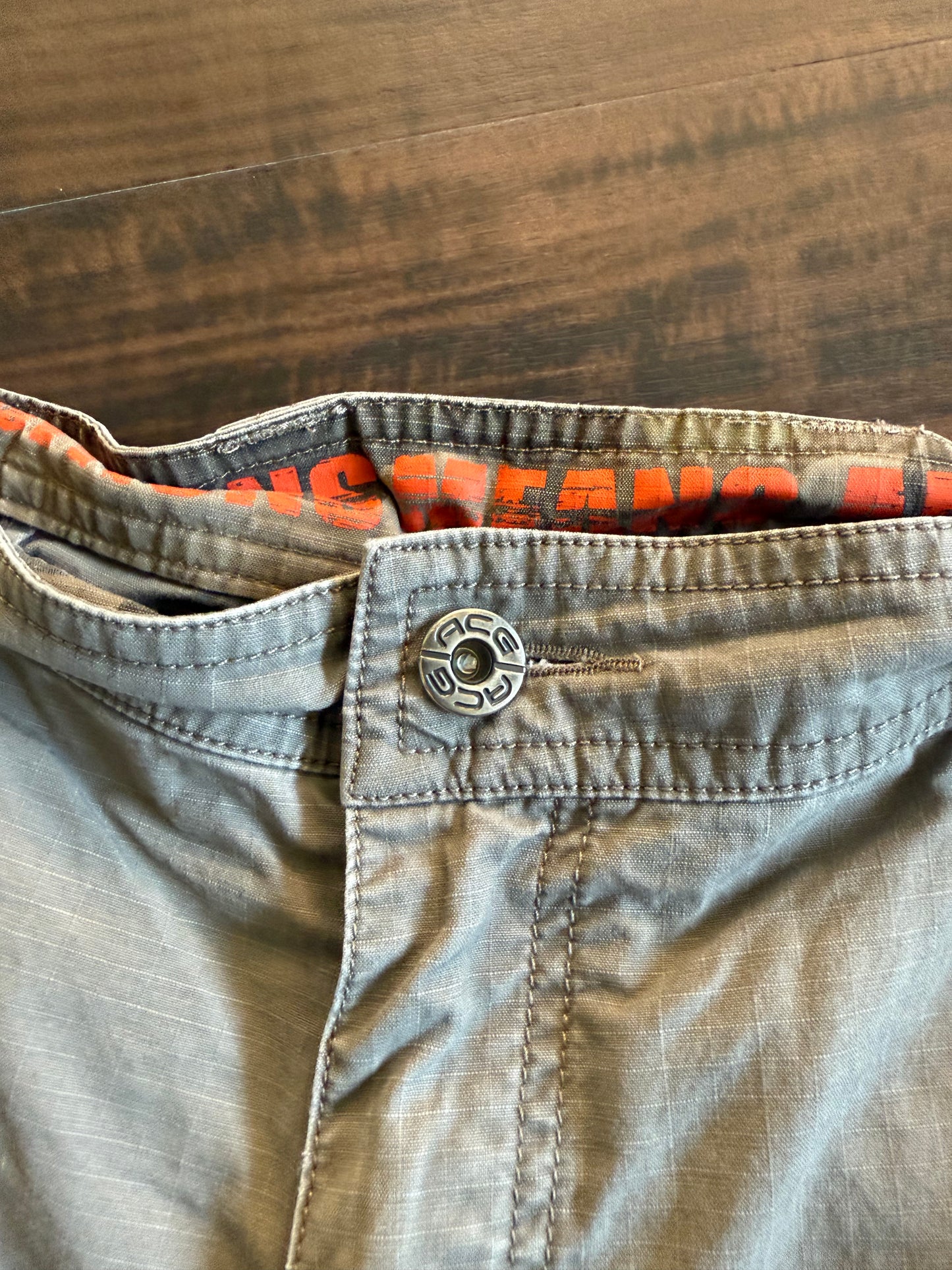 Vintage Nike ACG Dark Gray Tactical Cargo Shorts- 30