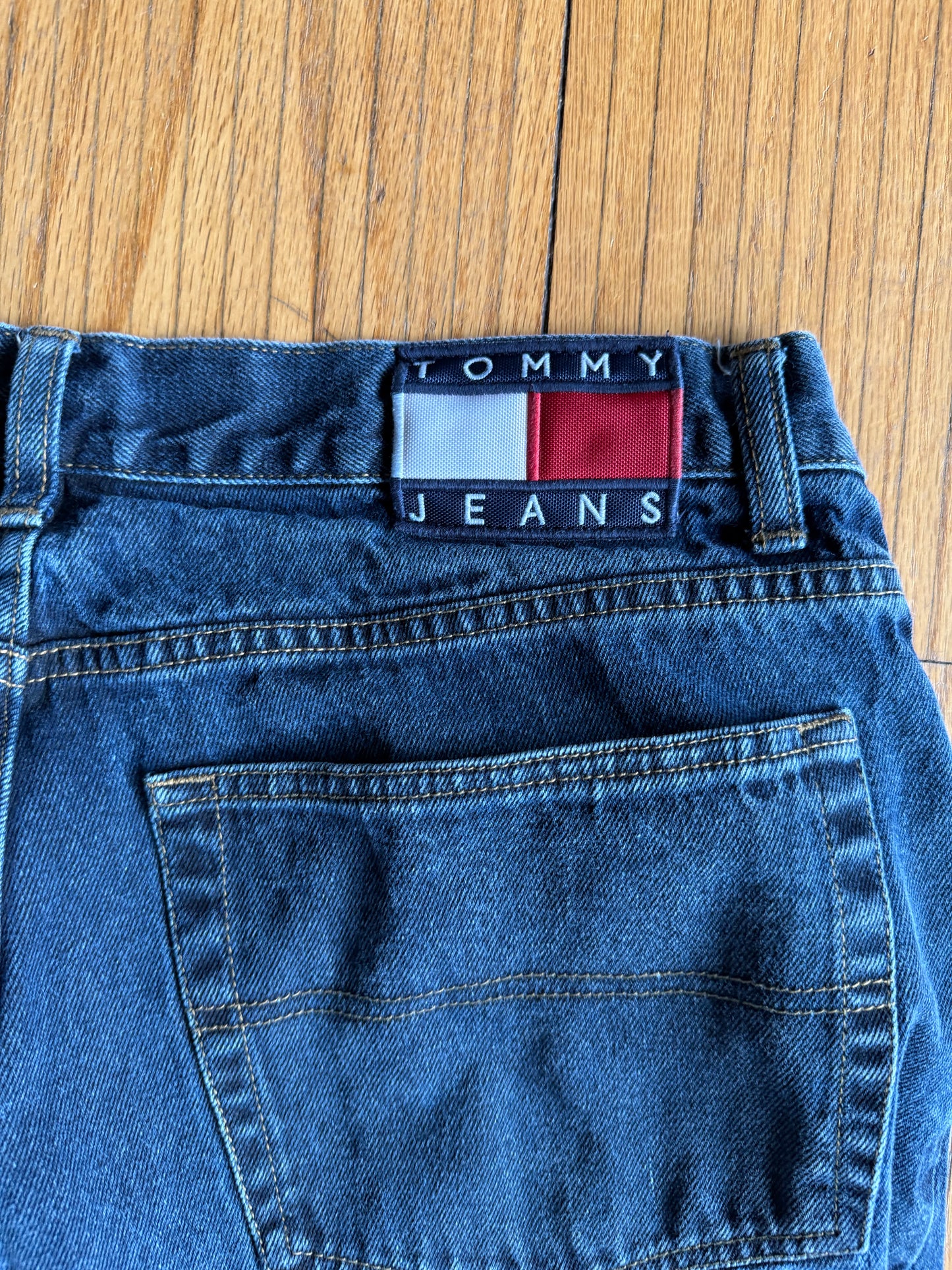 Vintage Tommy Hilfiger Dark Wash Denim Jeans- 34x30