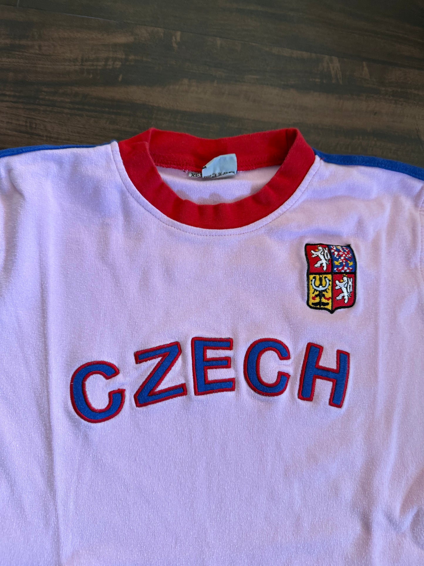 Vintage Czech Republic Pink Baby T-Shirt- S
