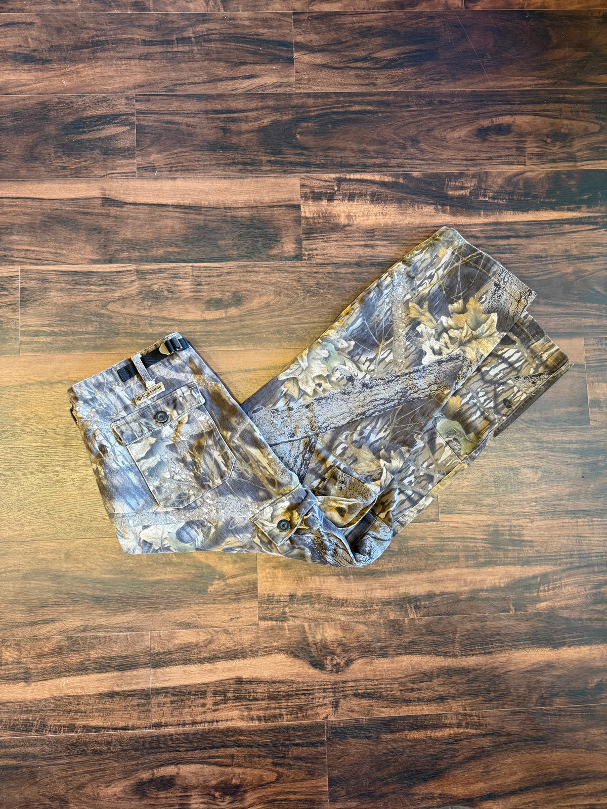 Vintage Columbia Sportswear Mossy Oak Camo Baggy Cargo Pants- 34x30
