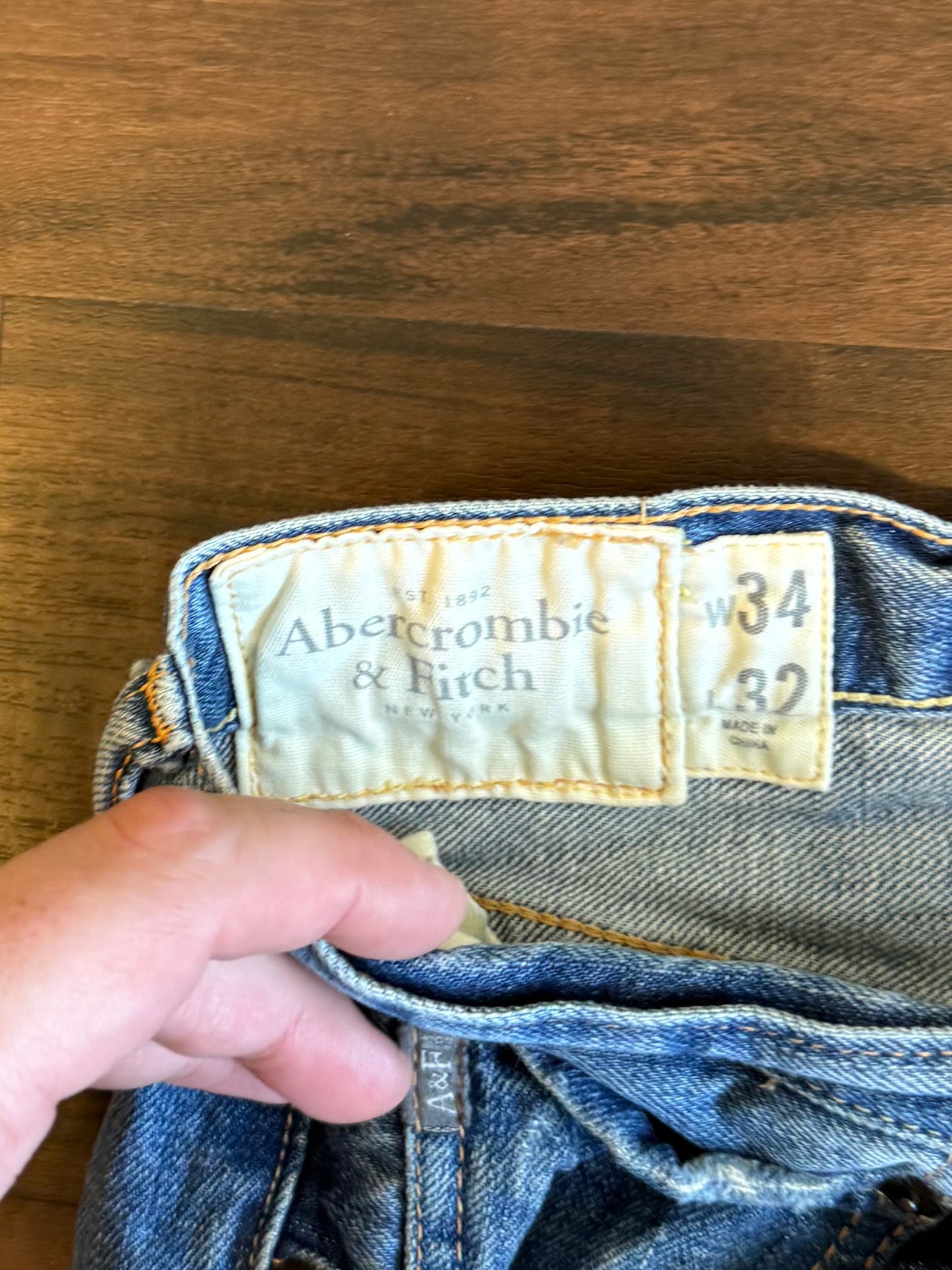 Vintage Abercrombie & Fitch Boot Cut Denim Jeans- 36x34