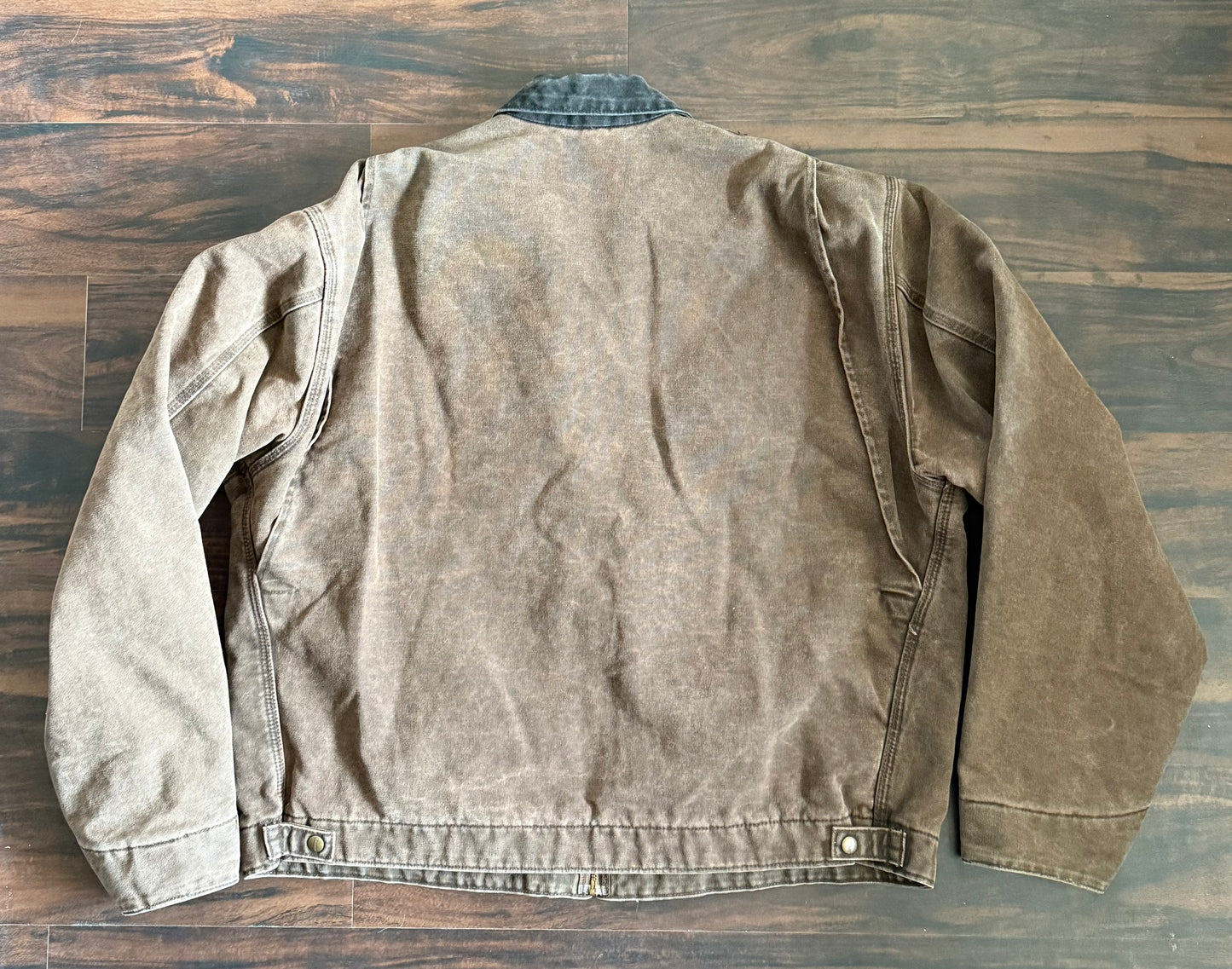 Vintage Carhartt Brown Flannel Lined Detroit Jacket- XXL