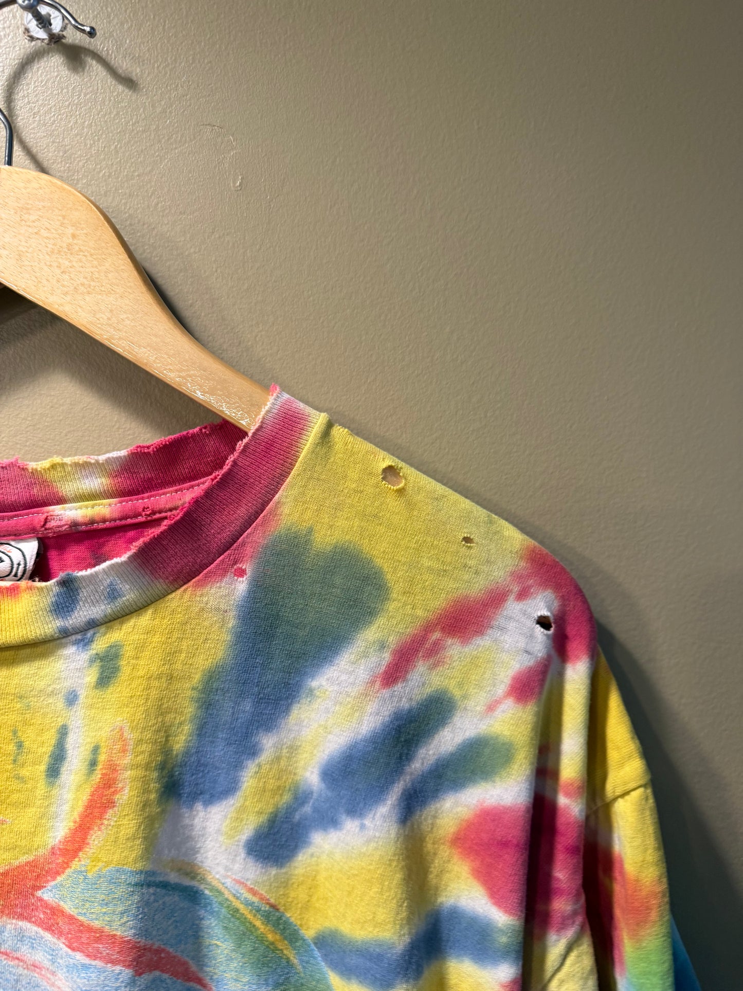 Vintage Bob Marley Tie Dye Kaya Weed T-Shirt- XL