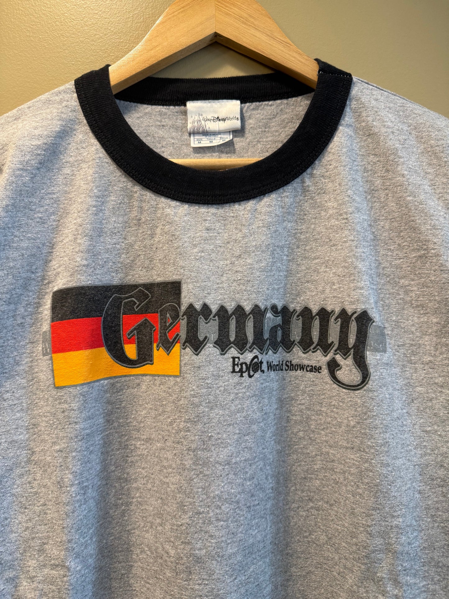 Vintage Disney Germany Epcot Ringer T-Shirt- M