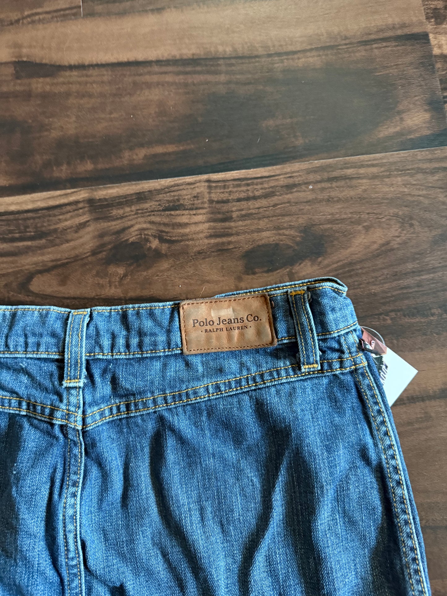 Vintage Polo Jeans Co Denim Skirt- 31