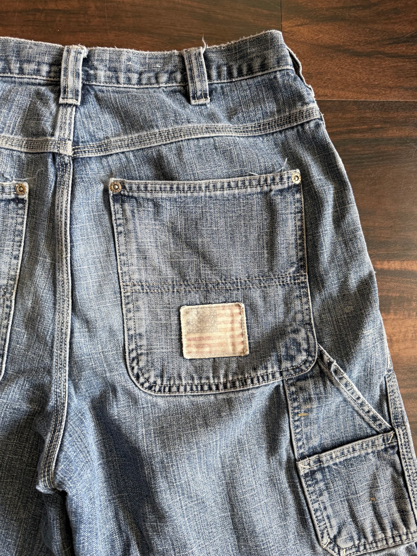 Vintage Sonoma Jean Co. Workwear Carpenter Denim Jean Shorts- 32