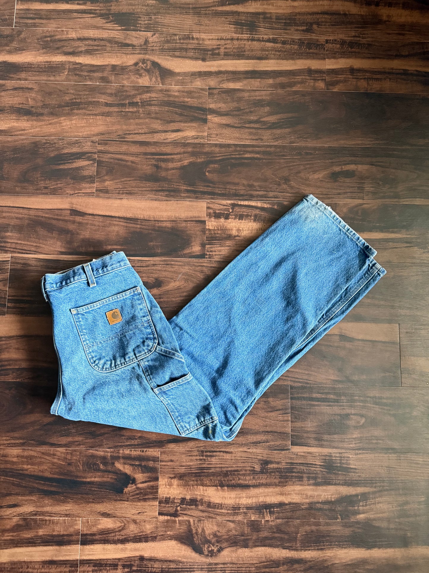 Vintage Carhartt Carpenter Denim Jeans- 34x32
