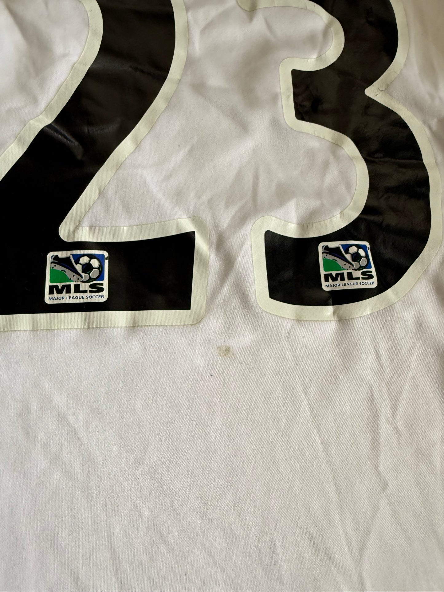 Vintage MLS Los Angeles Galaxy David Beckham Soccer Jersey- M