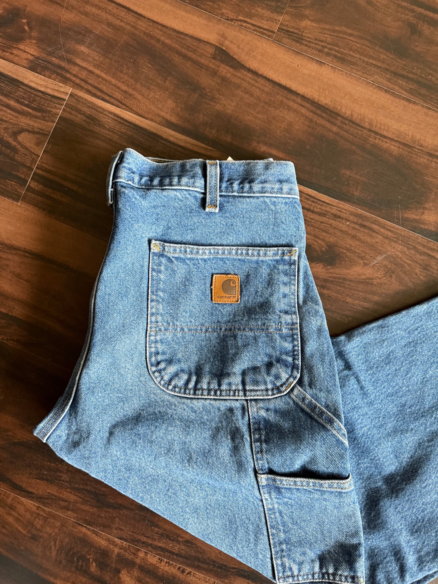 Vintage Carhartt Carpenter Denim Jeans- 34x32