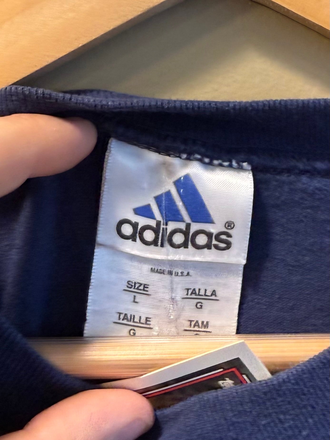 Vintage Adidas Blue Tank Top T-Shirt- L
