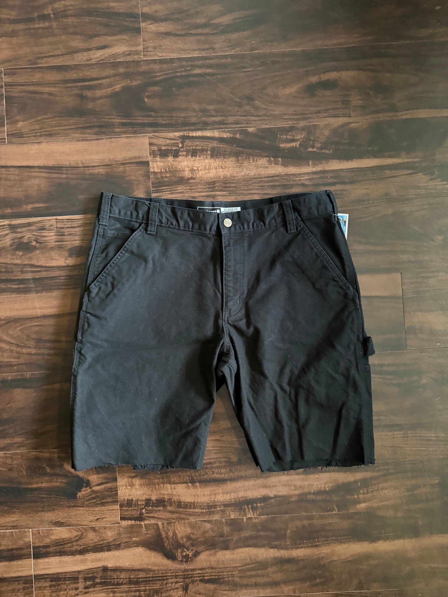 Vintage Carhartt Black Carpenter Shorts- 36