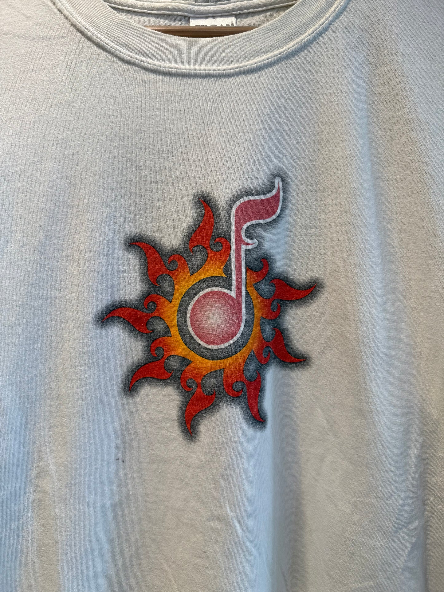 Vintage Smirnoff Summer Of Live Music Note T-Shirt- L