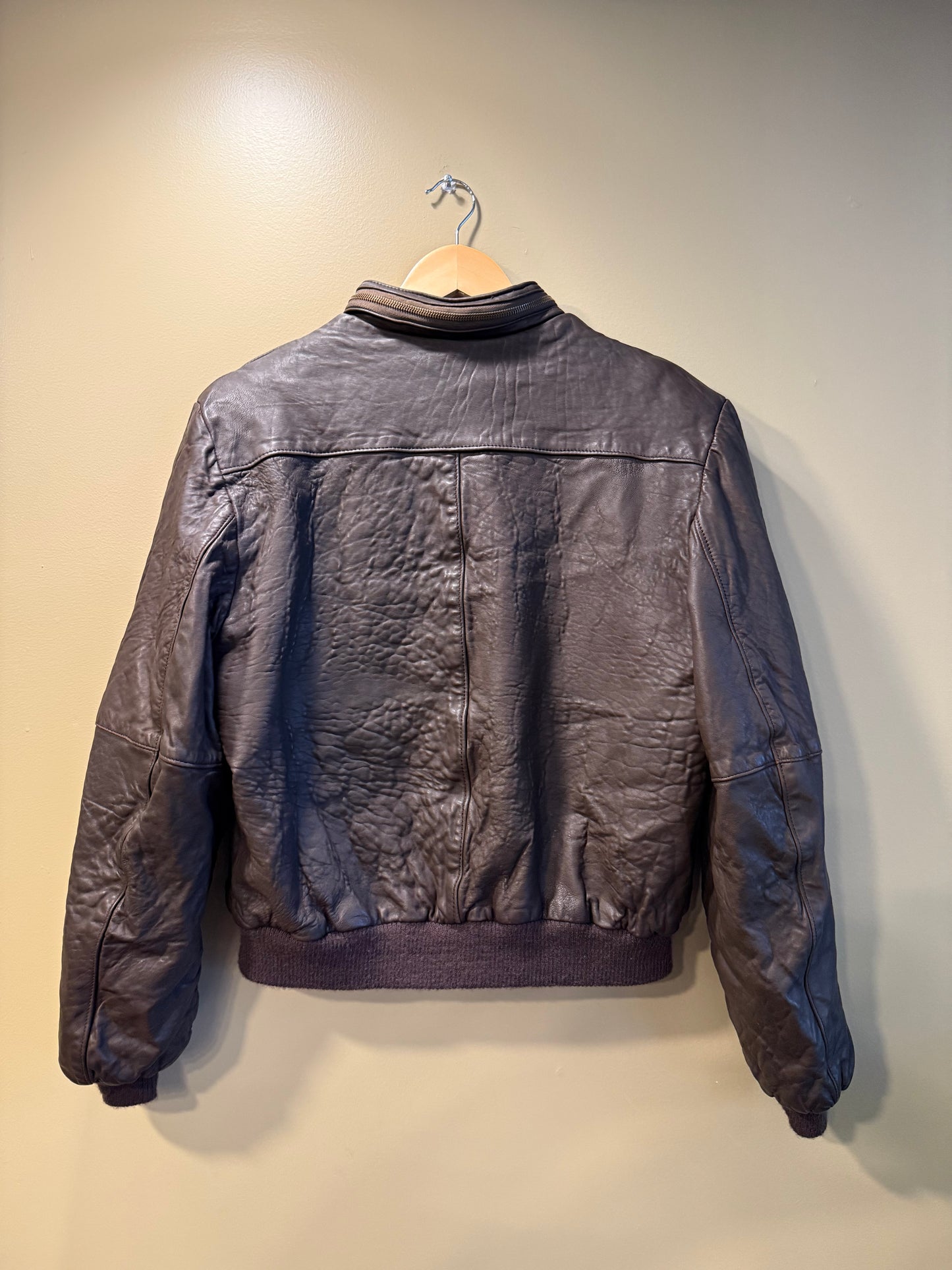 Vintage Nino Cerutti Leather Jacket- M
