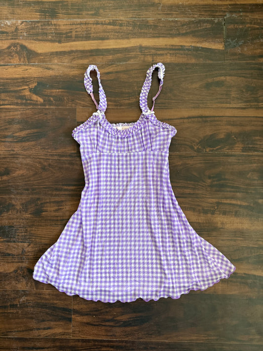 Vintage Victoria’s Secret Purple Bow Dress- M
