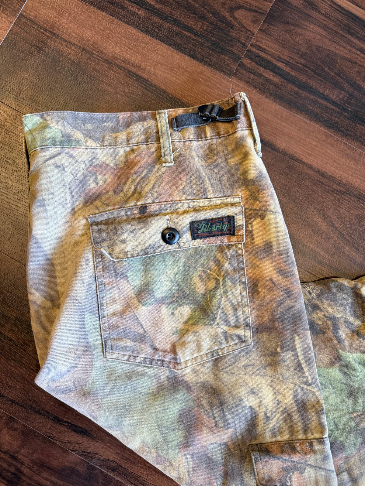 Vintage Liberty RealTree Advantage Timber Camo Baggy Cargo Pants- 40x32