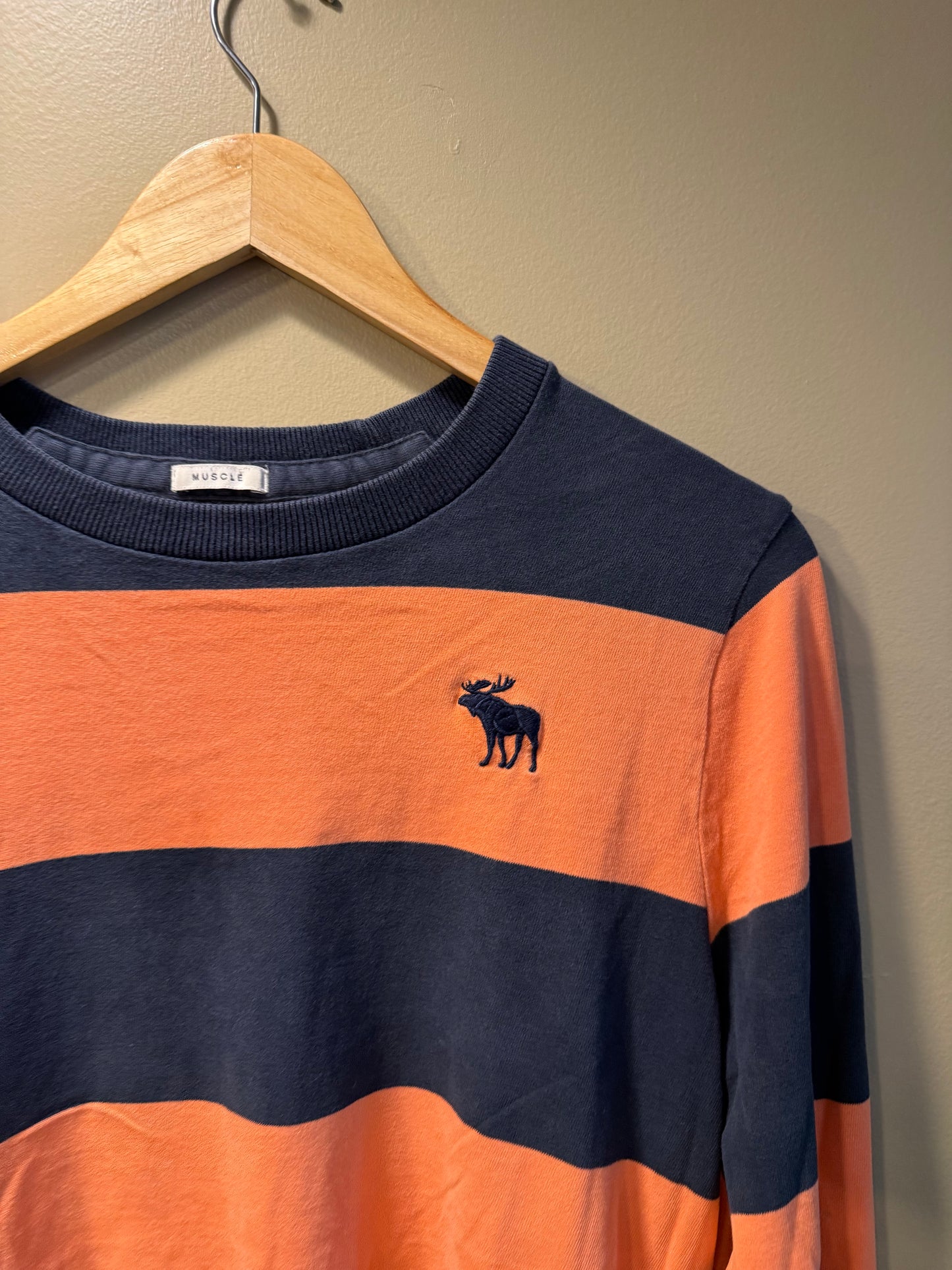 Vintage Abercrombie & Fitch Striped Longsleeve T-Shirt- L