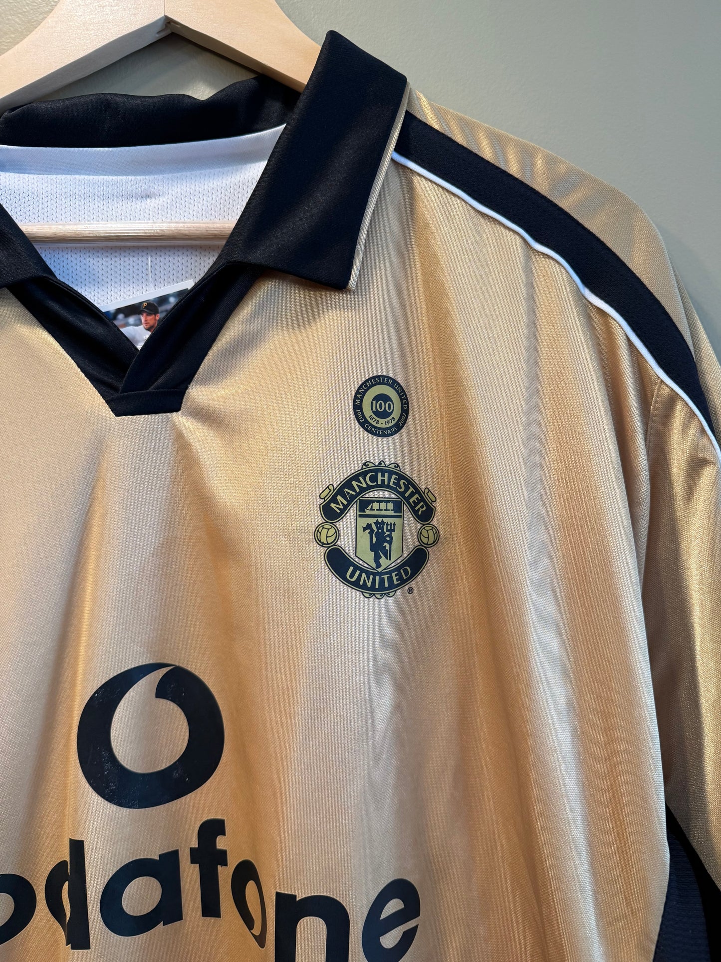 Vintage 02 Manchester United David Beckham Centenary Reversible Jersey- XL