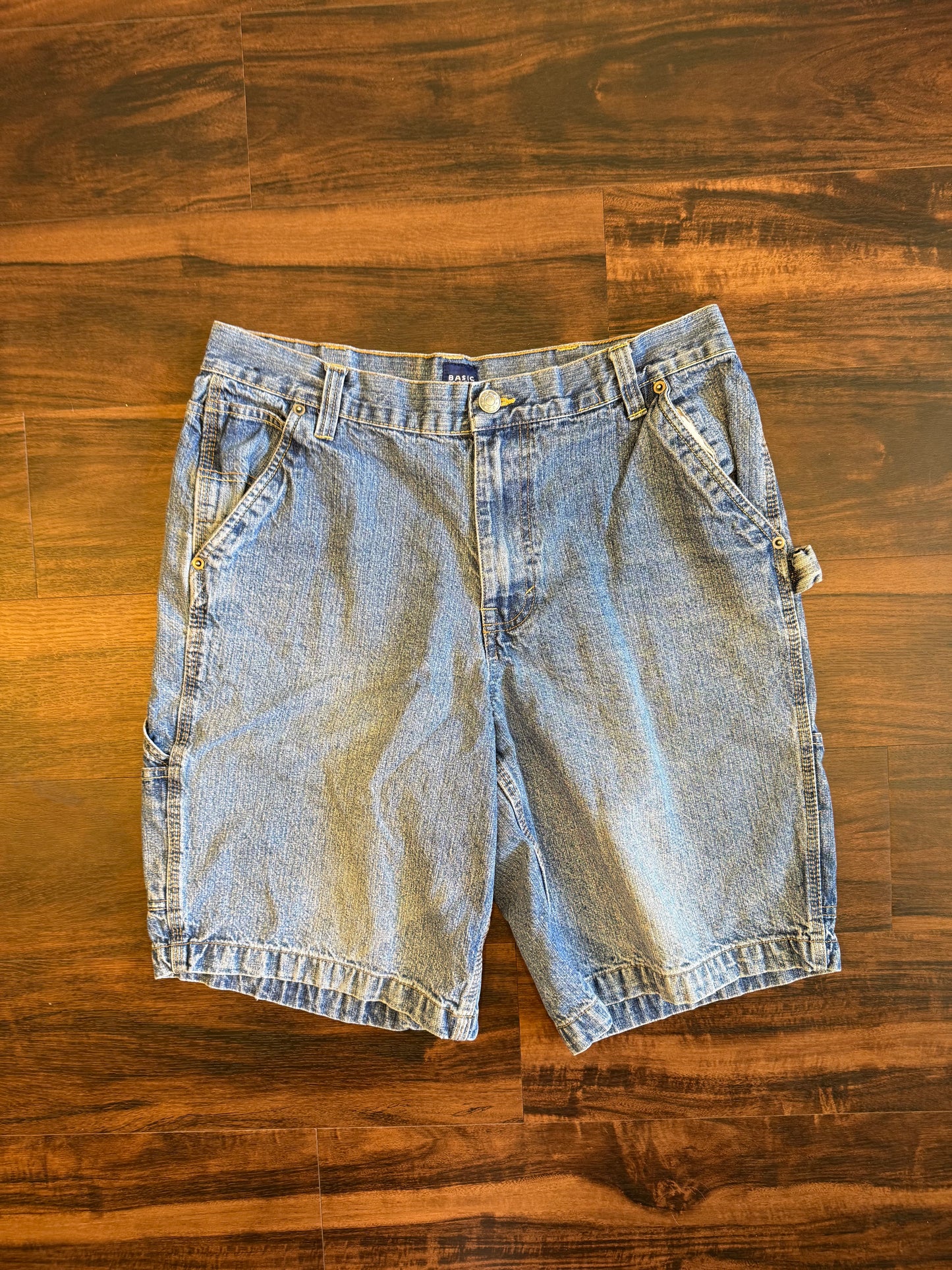 Vintage Basic Editions Carpenter Denim Jean Shorts- 34
