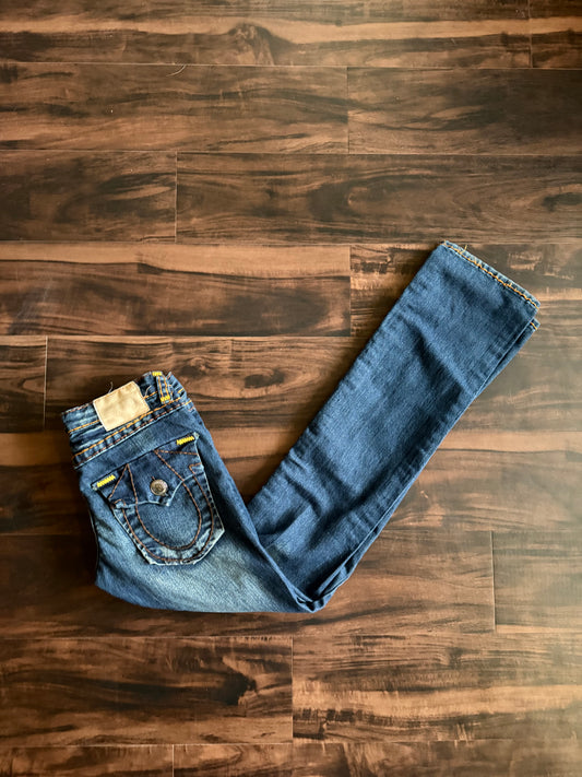 Vintage Y2K True Religion Women’s Denim Jeans- 30x34