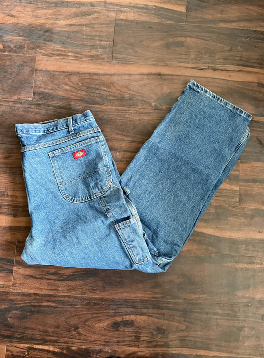 Vintage Dickie’s Double Knee Denim Jeans- 38x34