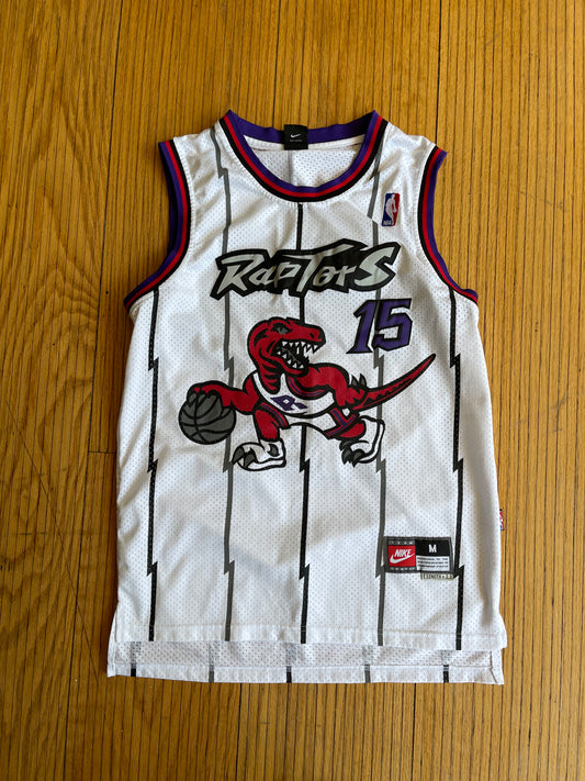 Vintage Nike Toronto Raptors #15 Vince Carter Stitched Basketball Jersey- M