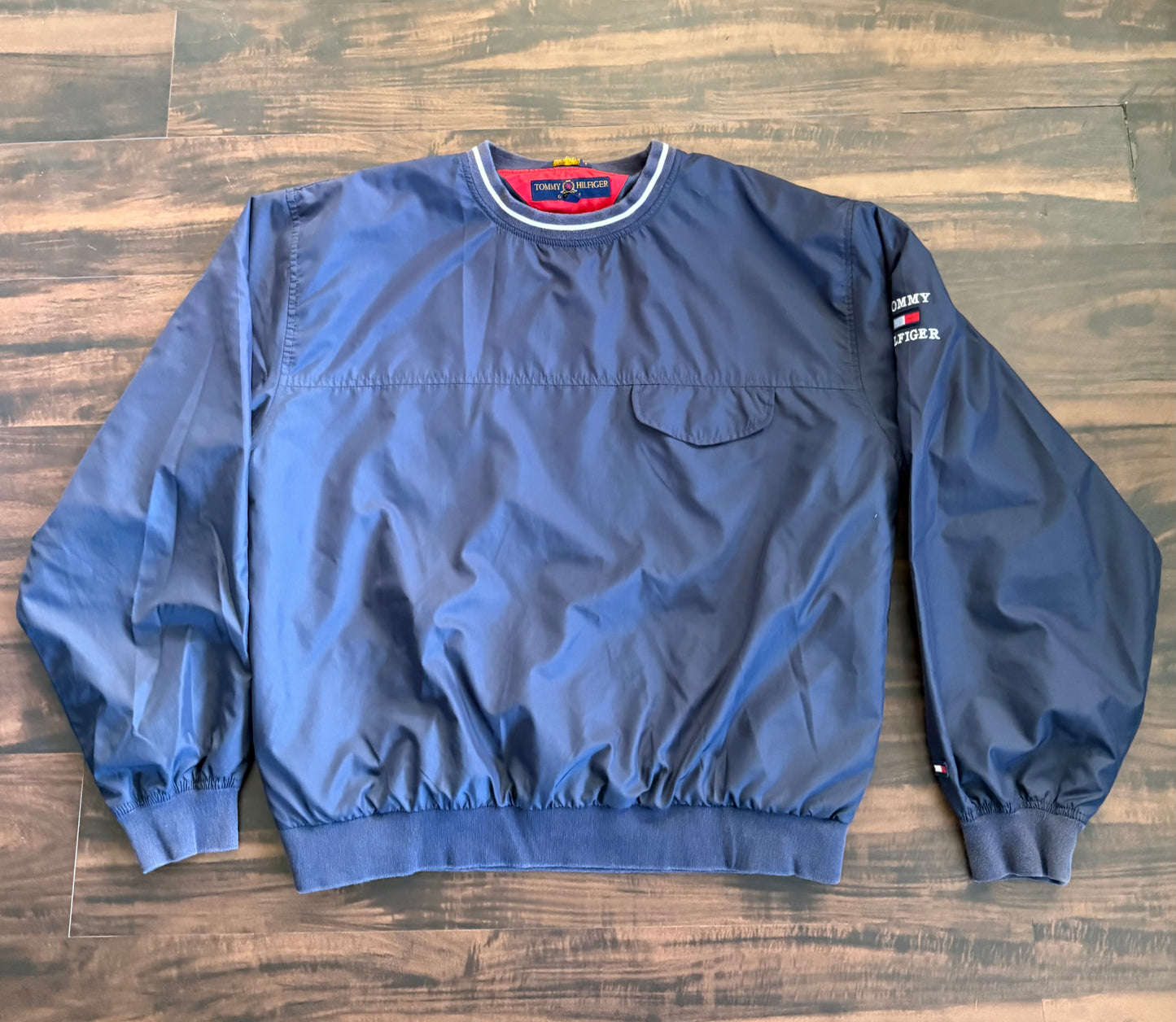 Vintage Tommy Hilfiger Golf Pullover Windbreaker- XL