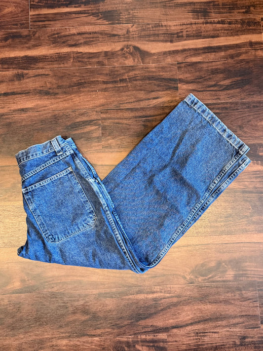 Vintage JNCO Crown Embroidered Streetwear Denim Jeans- 32x32
