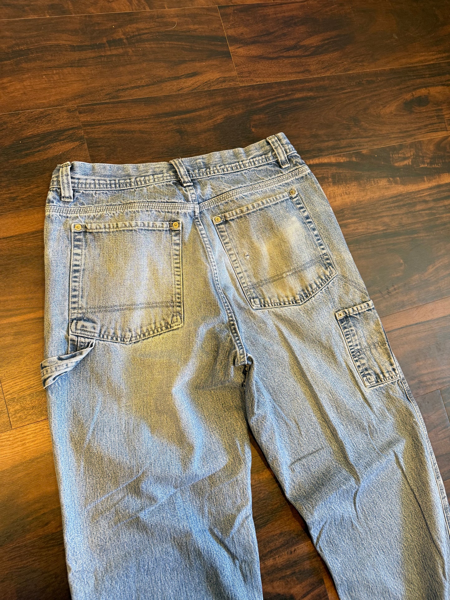 Vintage Urban Up Streetwear Light Wash Carpenter Jeans- 32x34