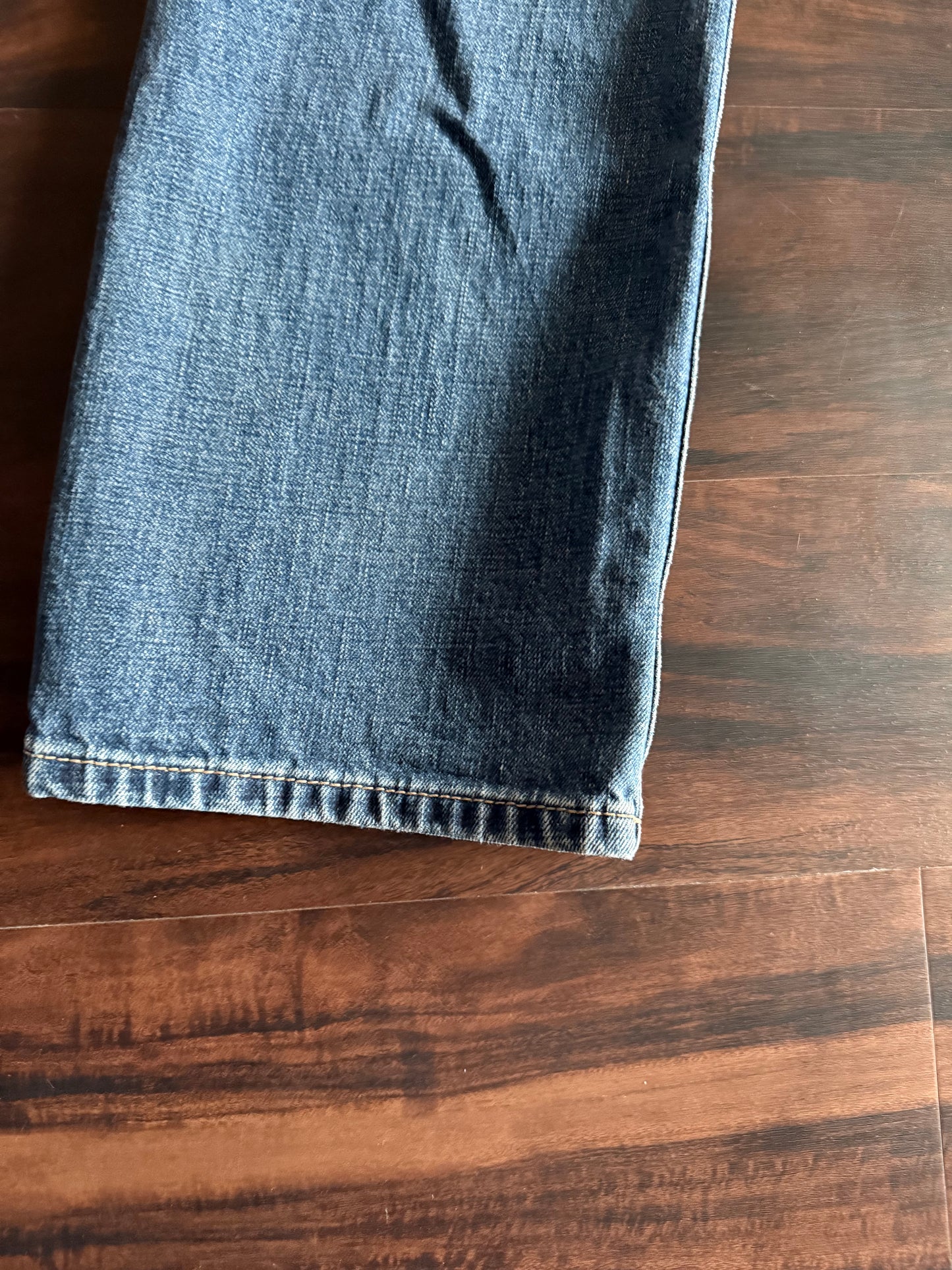 Vintage Ariat Light Wash Embroidered Denim Jeans- 32x33