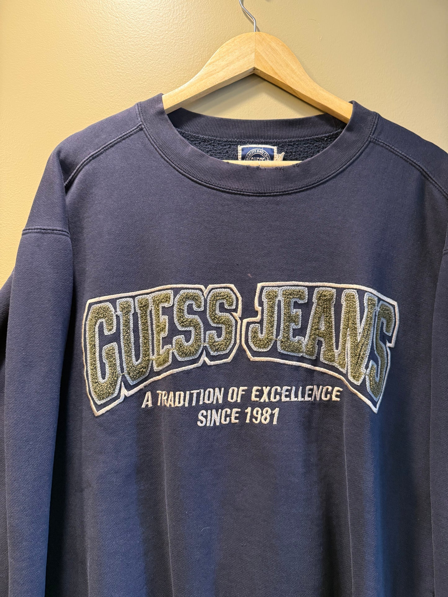 Vintage Guess Jeans Crewneck Sweatshirt- XL