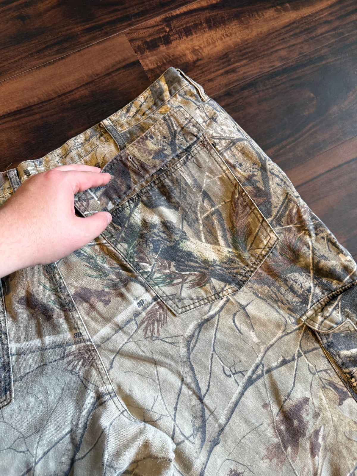 Vintage RealTree AP Camo Baggy Cargo Pants- 44x32