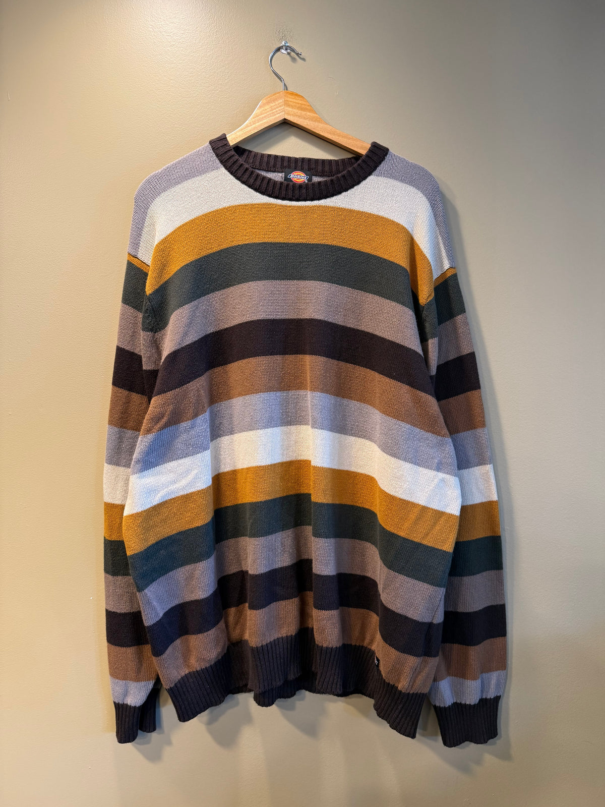 Vintage Dickies Striped Sweater- XXXL
