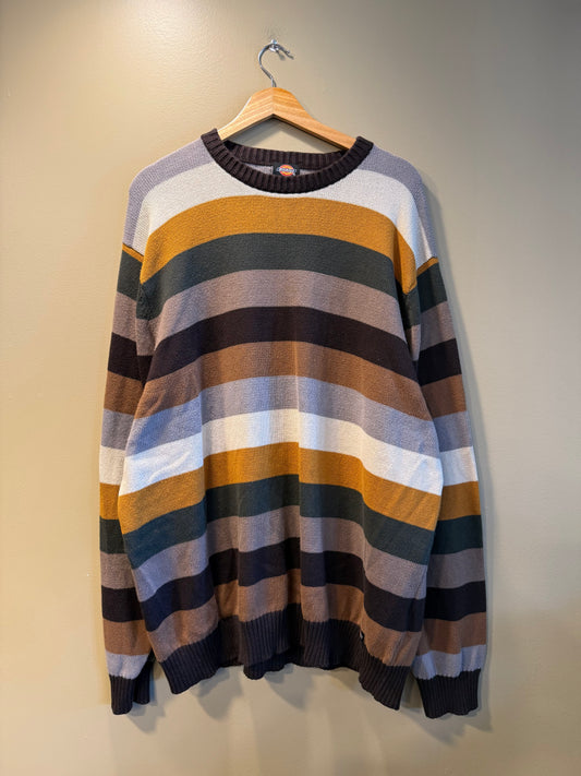 Vintage Dickies Striped Sweater- XXXL