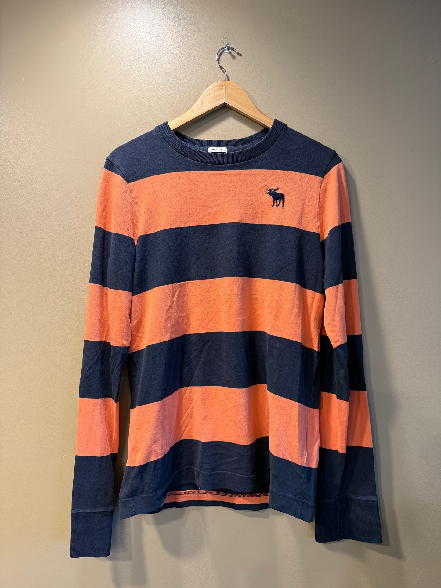 Vintage Abercrombie & Fitch Striped Longsleeve T-Shirt- L