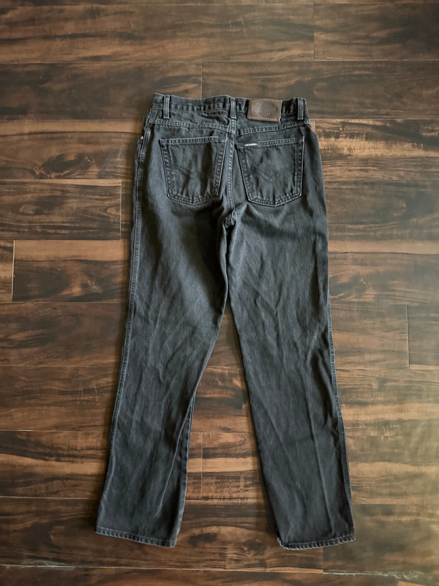 Vintage Harley Davidson Black Denim Jeans- 30x32