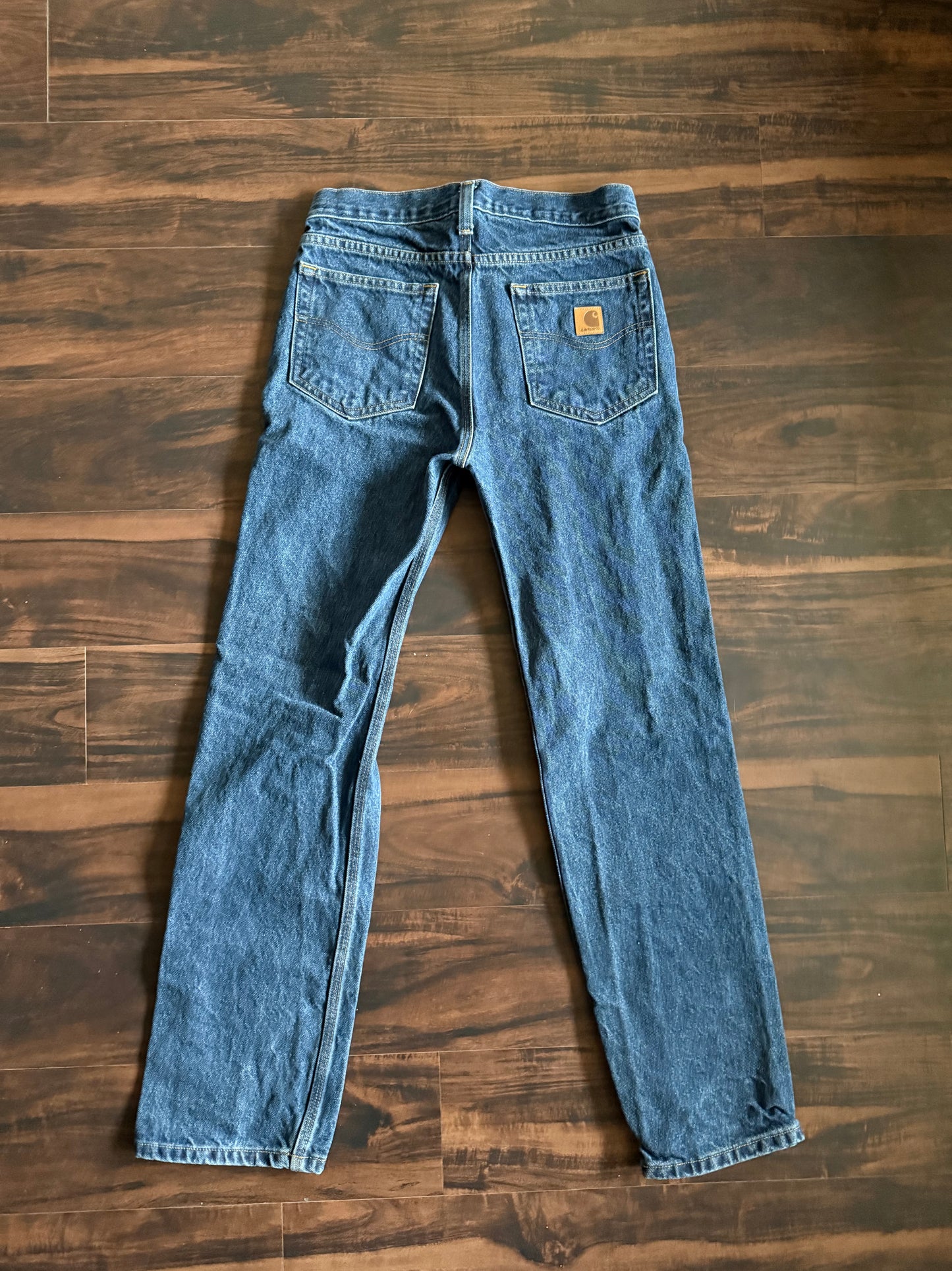 Vintage Carhartt Dark Wash Denim Workwear Jeans- 30x33
