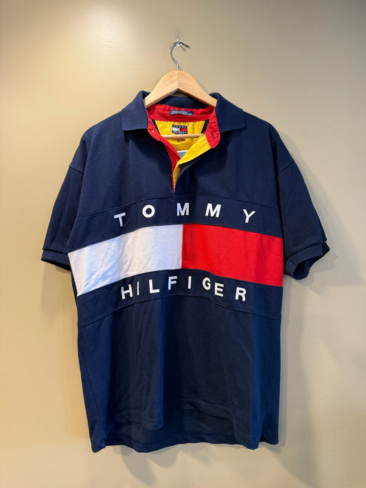 Vintage Tommy Hilfiger Polo T-Shirt - XL