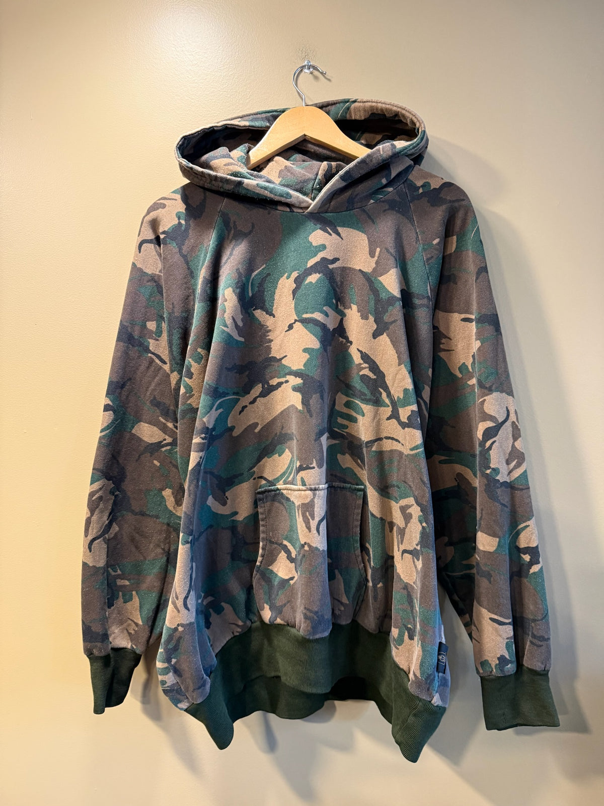 Vintage Thermo King Camo Hoodie Sweatshirt - XXL