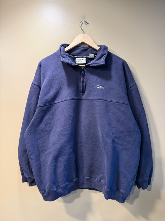 Vintage Reebok Golf Quarter Zip Sweatshirt - L