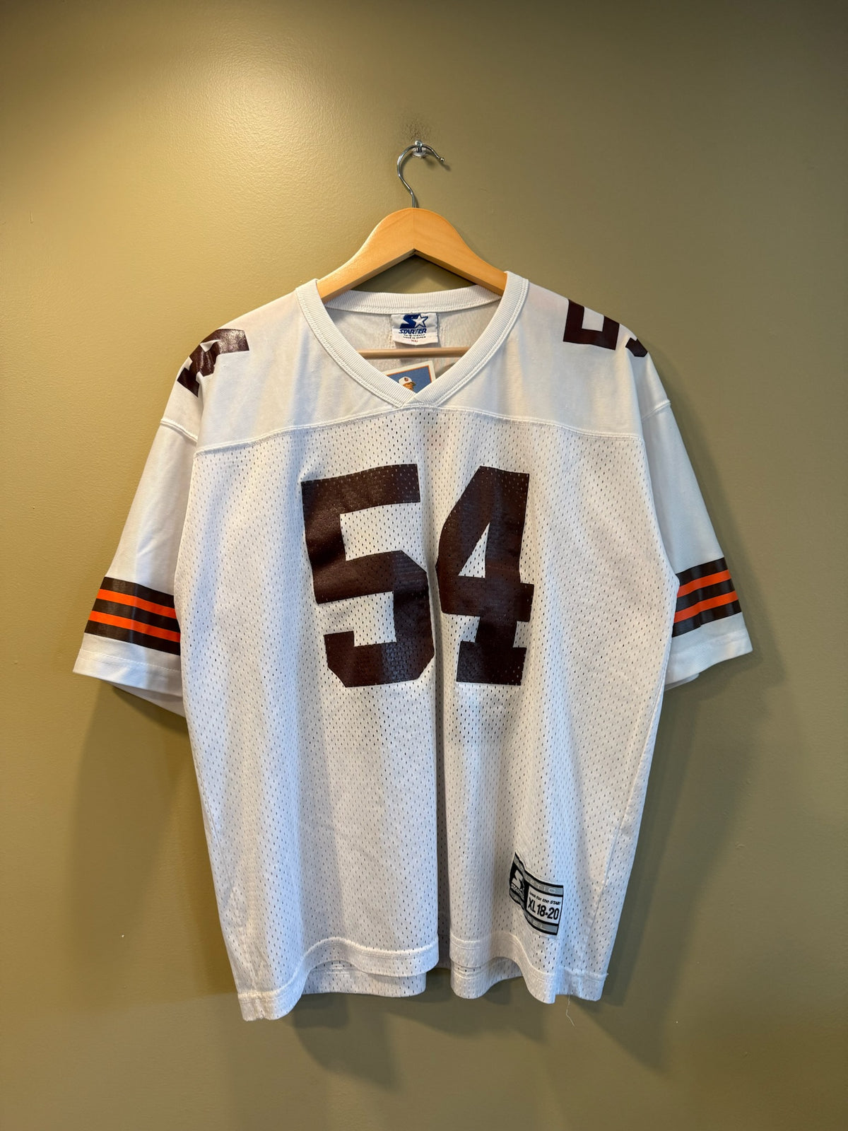 Vintage Starter Cleveland Browns #54 Spielman NFL Jersey - XL
