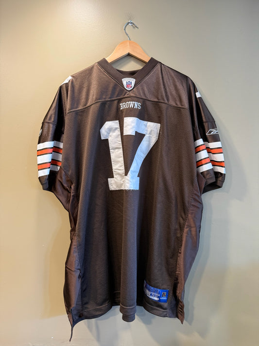 Vintage Cleveland Browns #17 Edwards NFL Jersey - XXL