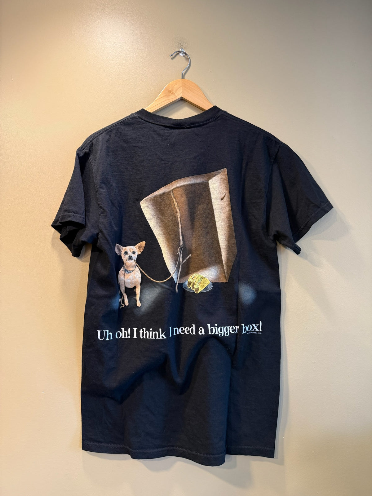 Vintage Taco Bell Chihuahua Godzilla Movie Promo T-Shirt - M
