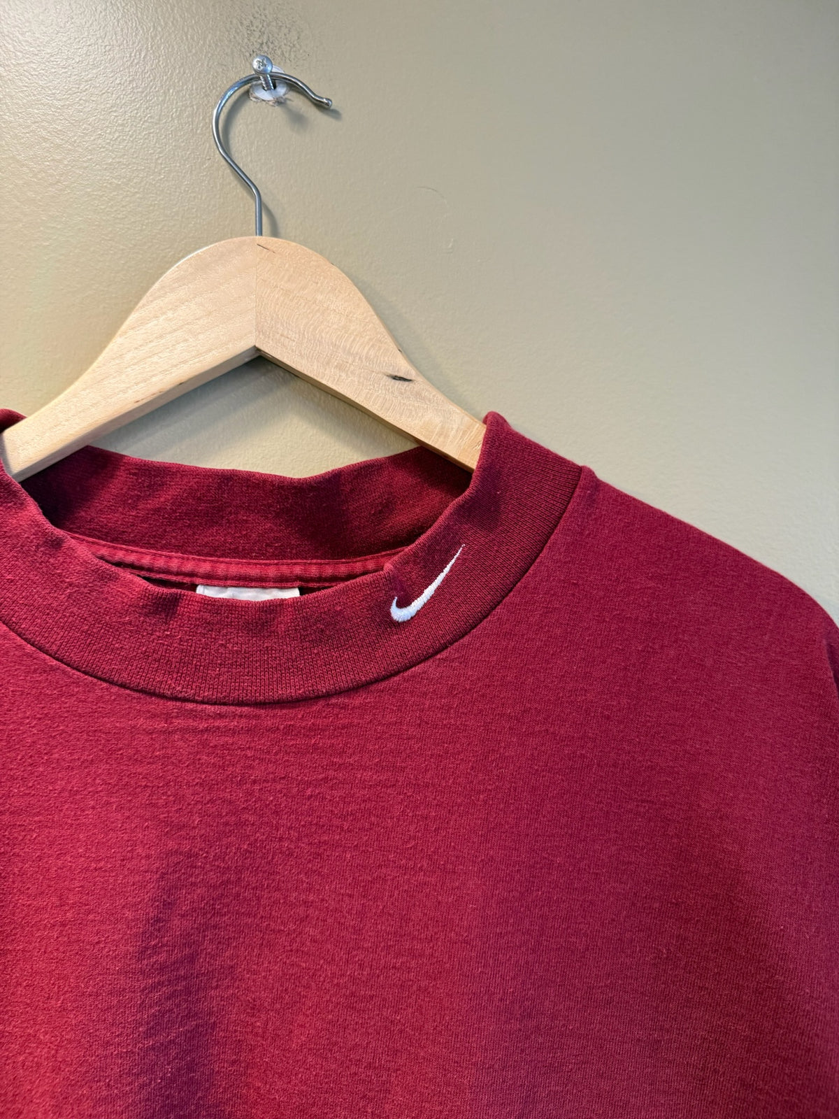 Vintage Nike Mock Neck Long Sleeve Shirt - XXL