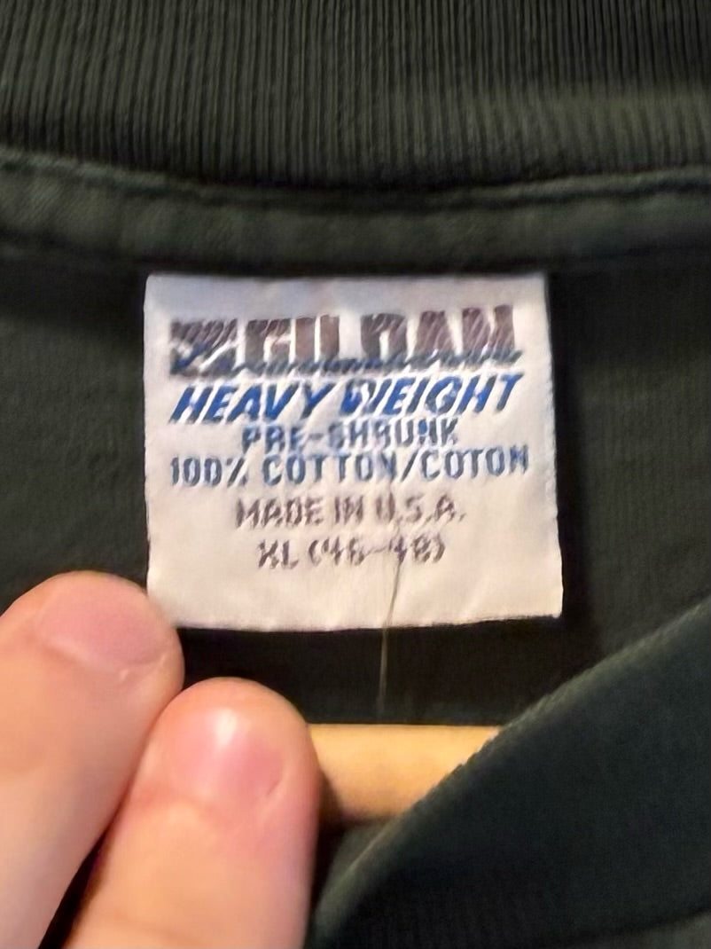 Vintage New York Gildan Heavyweight T-Shirt - XL