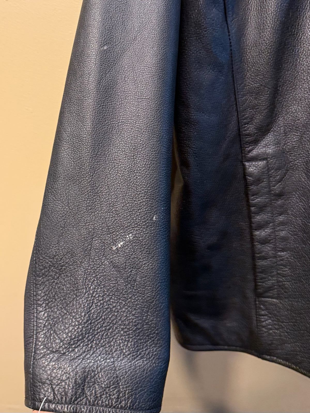 Vintage Eddie Bauer Leather Zip Jacket - XXL